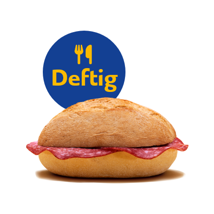 JET Rustikales Brötchen Salami