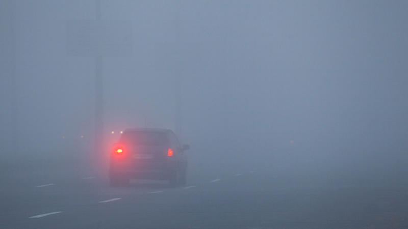 Nebel ohne Stress.<br>