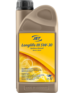 1 Liter Longlife III 5W-30 Synthese-Motoröl Benzin + Diesel