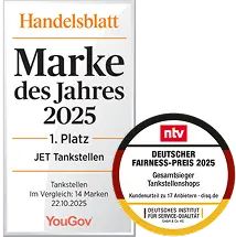 JET Auszeichnungen 2025 Marke, Preis Leistung