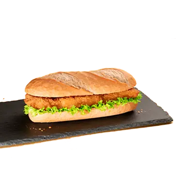 Geflügelschnitzel Baguette