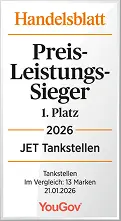 JET Auszeichnungen 2025 Marke, Preis Leistung