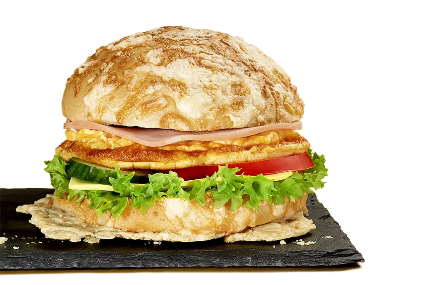 Belegte Brötchen, Kürbiskernbrötchen.