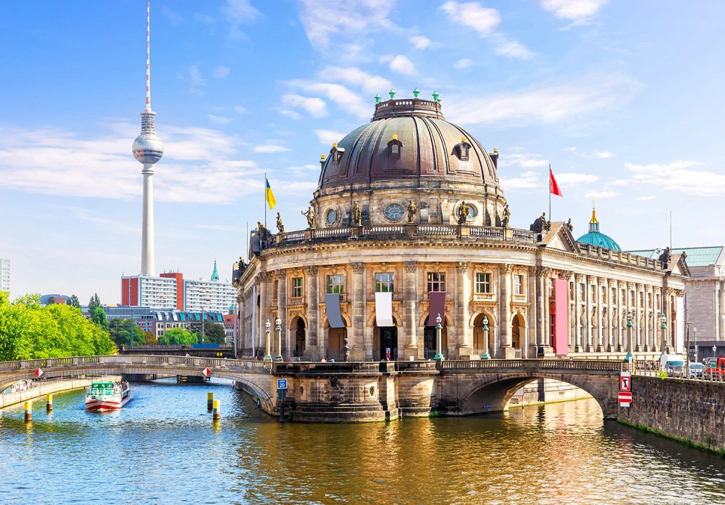 ... ihr fahrt jetzt durch Berlin